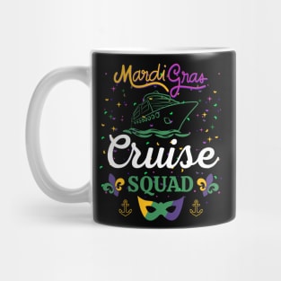 Mardi Gras Cruise Ship Family Matching Trip Costume Mug